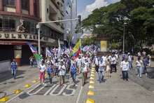Con una marcha masiva la alcald&iacute;a de cali conmemora el d&iacute;a de las v&iacute;ctimas 