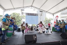 Con una marcha masiva la alcald&iacute;a de cali conmemora el d&iacute;a de las v&iacute;ctimas 