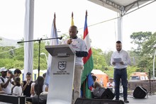 Con una marcha masiva la alcald&iacute;a de cali conmemora el d&iacute;a de las v&iacute;ctimas 