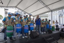 Con una marcha masiva la alcald&iacute;a de cali conmemora el d&iacute;a de las v&iacute;ctimas 