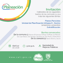 Planeaci&oacute;n Municipal atender&aacute; inquietudes de habitantes del centro