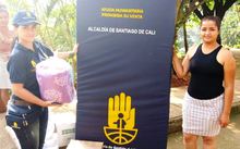 Contin&uacute;a entrega de asistencia humanitaria a efctados por aguacero del 17 de abril