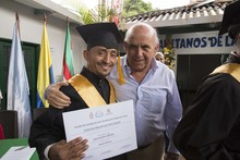 Dejaron la calle para ingresar a las Aulas