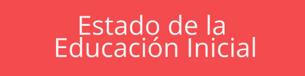 Estado de la Educaci&oacute;n Inicial