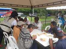 Atenci&oacute;n habitante de calle en el barrio la Isla