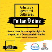 Convocatoria Est&iacute;mulos 2018