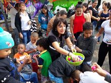 Familias disfrutaron y aprendieron de los talleres  de cuidado y crianza 12