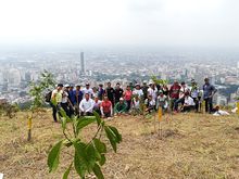 siembra adelantada en el ecoparque Batacl&aacute;n