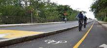 Cale&ntilde;os ya cuentan con bicicarril para subir a Pance de forma segura