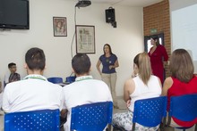 Estudiantes cale&ntilde;os beneficiados con gesti&oacute;n de Hacienda para el programa Tit@