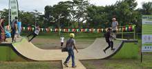 Alcalde Armitage entrega 13 escenarios de deportes extremos para los j&oacute;venes de Cali