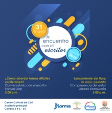 &lsquo;Al encuentro con el Escritor&rsquo;, programaci&oacute;n especial del Centro Cultural de Cali 