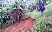 Gesti&oacute;n del Riesgo sigue evaluando afectaciones por lluvias en zona rural