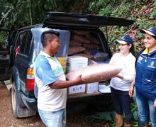 Gesti&oacute;n del Riesgo sigue evaluando afectaciones por lluvias en zona rural