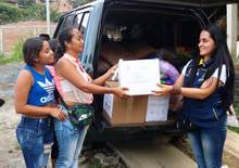 Gesti&oacute;n del Riesgo sigue evaluando afectaciones por lluvias en zona rural