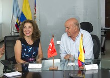 Excelente balance para la cultura y el desarrollo econ&oacute;mico, dej&oacute; visita diplom&aacute;tica de la Embajadora de Turqu&iacute;a a Cali