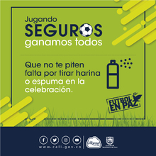 Que las jugadas del D&iacute;a del Padre y la jornada del Mundial sean seguras y en paz