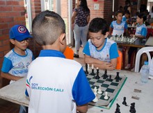 En Cali realiza la primera parada de ajedrez del programa Deporte Asociado 