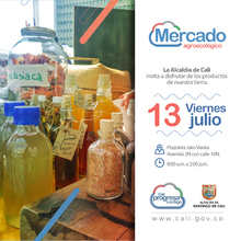 El pr&oacute;ximo viernes 13 de julio regresa el Mercado Agroecol&oacute;gico