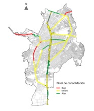 Mapa consolidaci&oacute;n ambiental - Corredor estrat&eacute;gico
