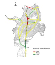 Mapa consolidaci&oacute;n socioecon&oacute;mica - Corredor estrat&eacute;gico