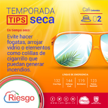 Prot&eacute;jase del sol y evite los riesgos en esta temporada seca