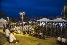 Con cultura y deporte, cale&ntilde;os y turistas redescubrieron San Antonio