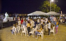 Con cultura y deporte, cale&ntilde;os y turistas redescubrieron San Antonio