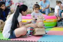 Habitantes del barrio El Guabal de Cali disfrutaron a plenitud con Vive el Parque 