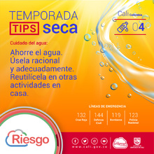 Cuidado del agua durante el tiempo seco