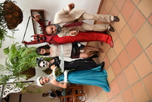 La comparsa de la Feria enamora a periodistas extranjeros que visitan Cali 