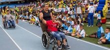 Las estrellas del f&uacute;tbol vallecaucano y los cale&ntilde;os le cumplieron a Jeison Aristiz&aacute;bal y a su Fundaci&oacute;n  Asodisvalle