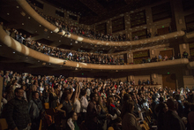 Lanzamiento del Petronio &Aacute;lvarez llen&oacute; hasta el techo el Teatro Mayor Julio Mario Santo Domingo