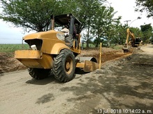 Ya se ven los avances en la rehabilitaci&oacute;n de la v&iacute;a Cascajal