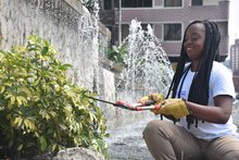 Intervenci&oacute;n Escuela Taller en la Loma de la Cruz.