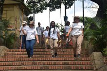 Intervenci&oacute;n Escuela Taller en la Loma de la Cruz.