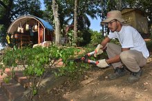 La Loma de la Cruz se embellece para sus visitantes