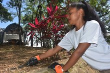 La Loma de la Cruz se embellece para sus visitantes
