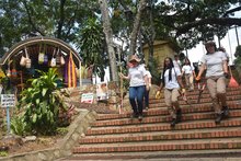 La Loma de la Cruz se embellece para sus visitantes