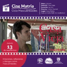 Cinematria se reinventa: iniciar&aacute; ciclo de cine para hablar de la masculinidad