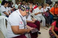 Los adultos mayores se gozaron los Juegos Recreativos