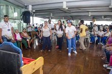 Los adultos mayores se gozaron los Juegos Recreativos