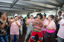 Los adultos mayores se gozaron los Juegos Recreativos