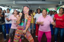 Los adultos mayores se gozaron los Juegos Recreativos