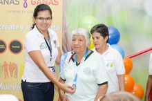 Los adultos mayores se gozaron los Juegos Recreativos