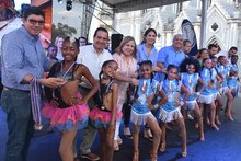 Puerto Rumba llen&oacute; de alegr&iacute;a el lanzamiento del Festival Mundial de Salsa