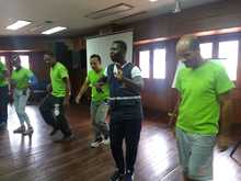 Habitantes de calle vivieron un d&iacute;a a ritmo de salsa, boogaloo y   pachanga