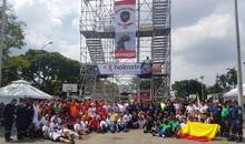 Por primera vez en Cali, se realiz&oacute; el Desaf&iacute;o Nacional de Bombero