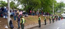 Venezolanos iniciaron salida voluntaria de zona verde en el norte de Cali