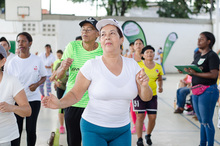 La Comuna 8 vibr&oacute; con los Juegos Municipales